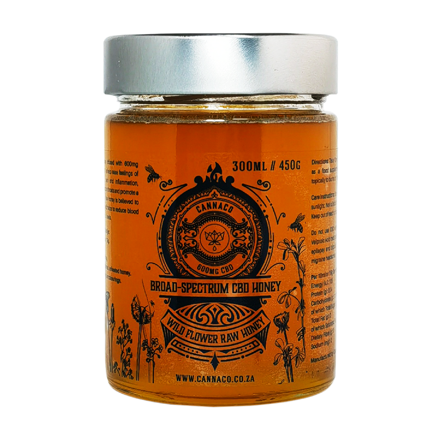 CBD Wildflower Raw Honey