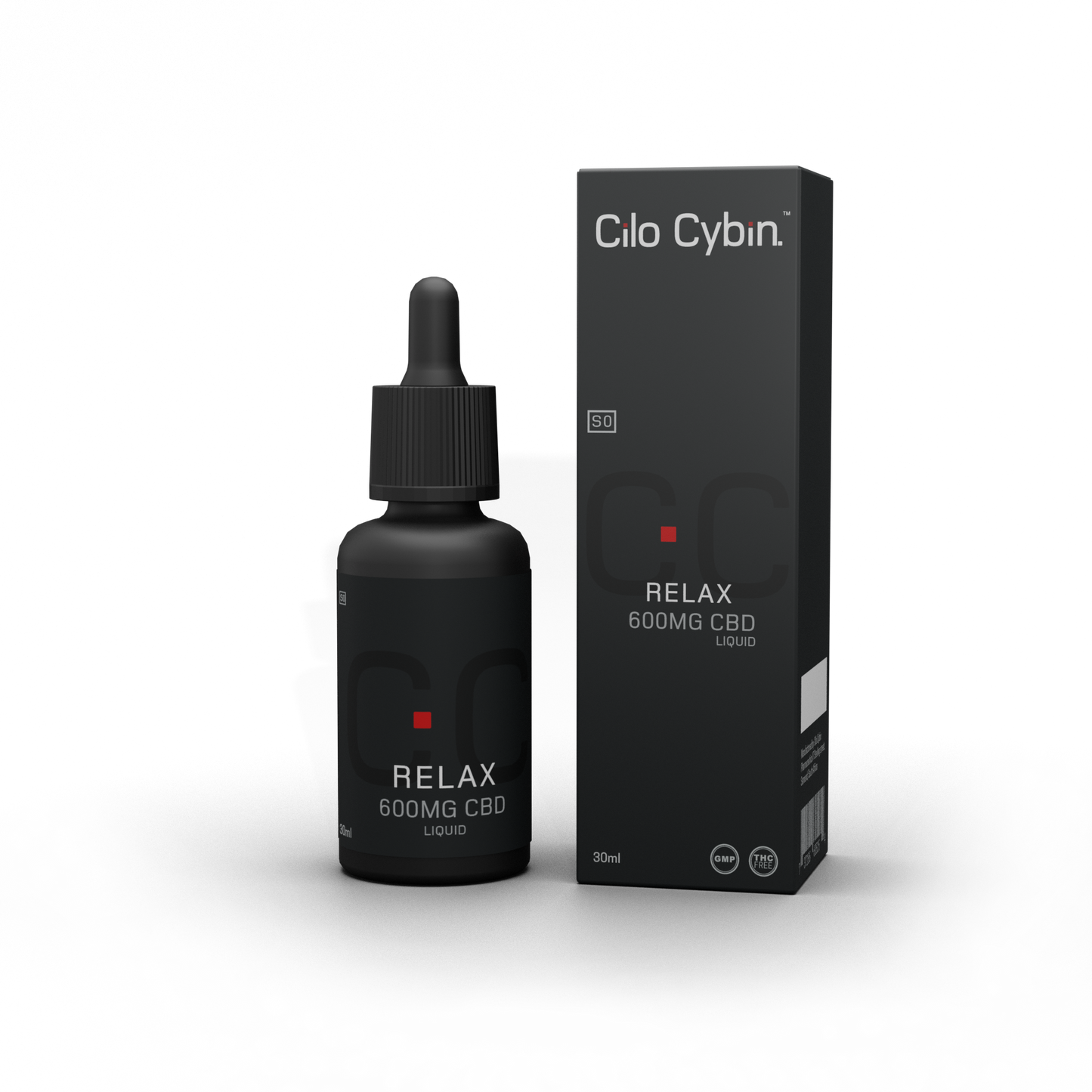 Nano CBD Relax Oil (600mg) by Cilo Cybin [1 Month Supply]