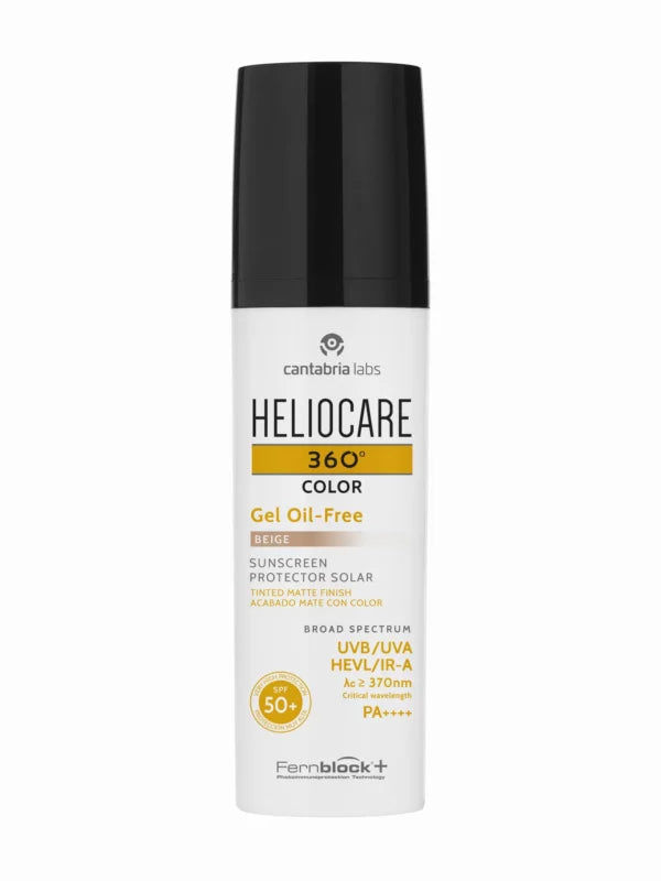 Heliocare 360° BEIGE Color Gel Oil-Free (SPF 50+)