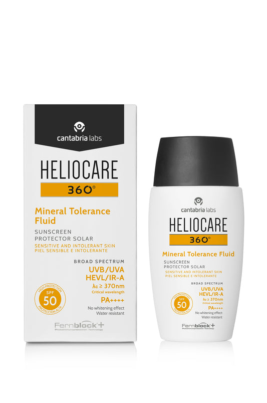 Heliocare 360° Mineral Tolerance Fluid (SPF 50+)