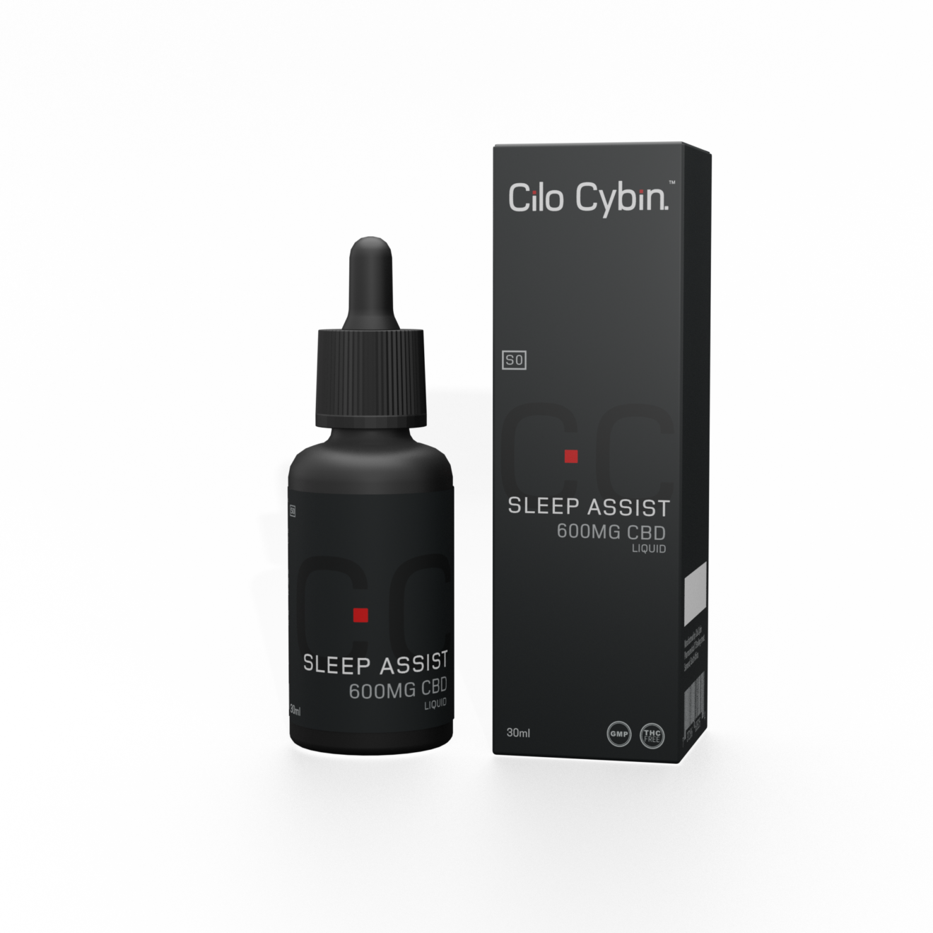 Nano CBD Sleep Assist Oil (600mg) by Cilo Cybin [1 Month Supply]